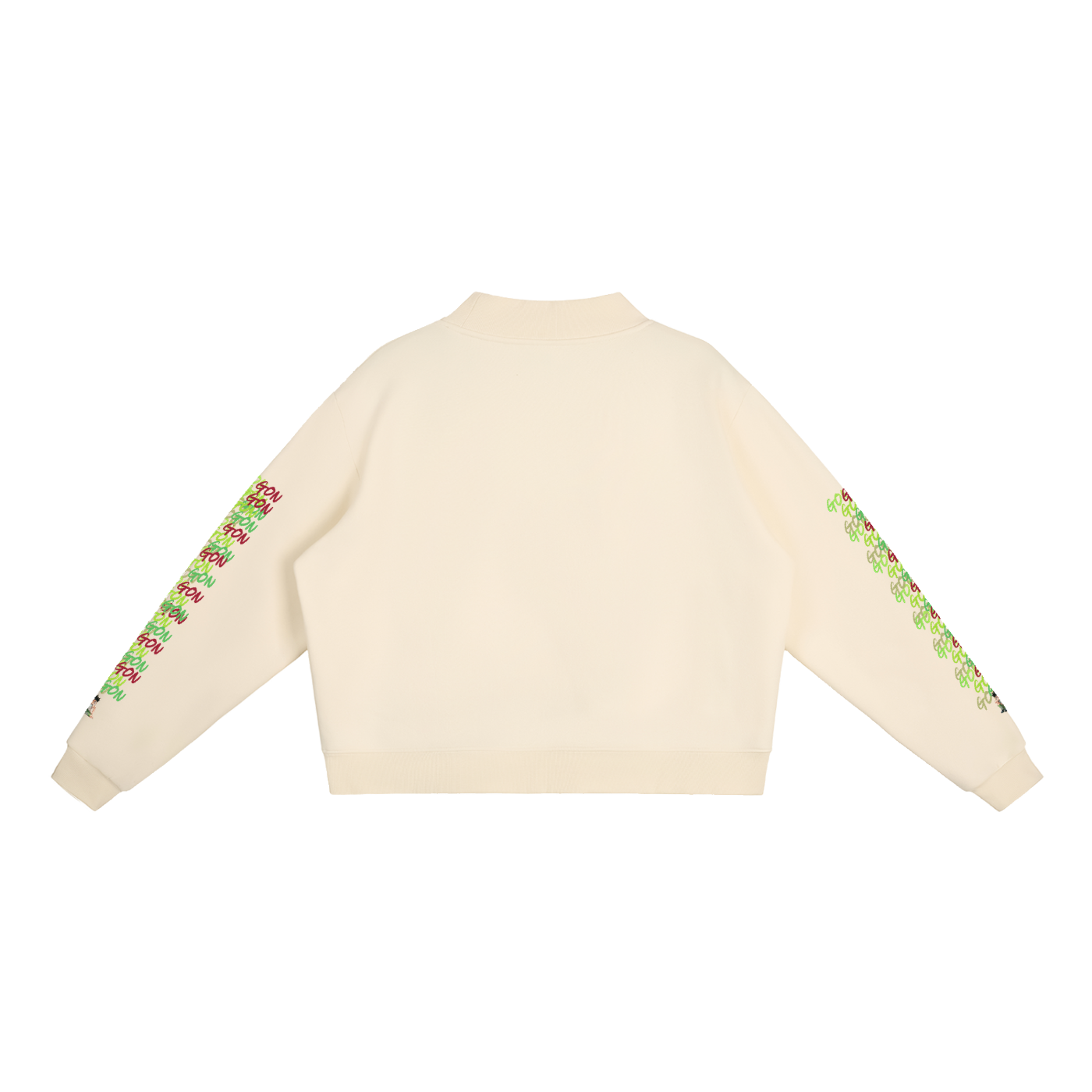 Essential Gon HxH Fleece Mock-Neck Crew Sweatshirt