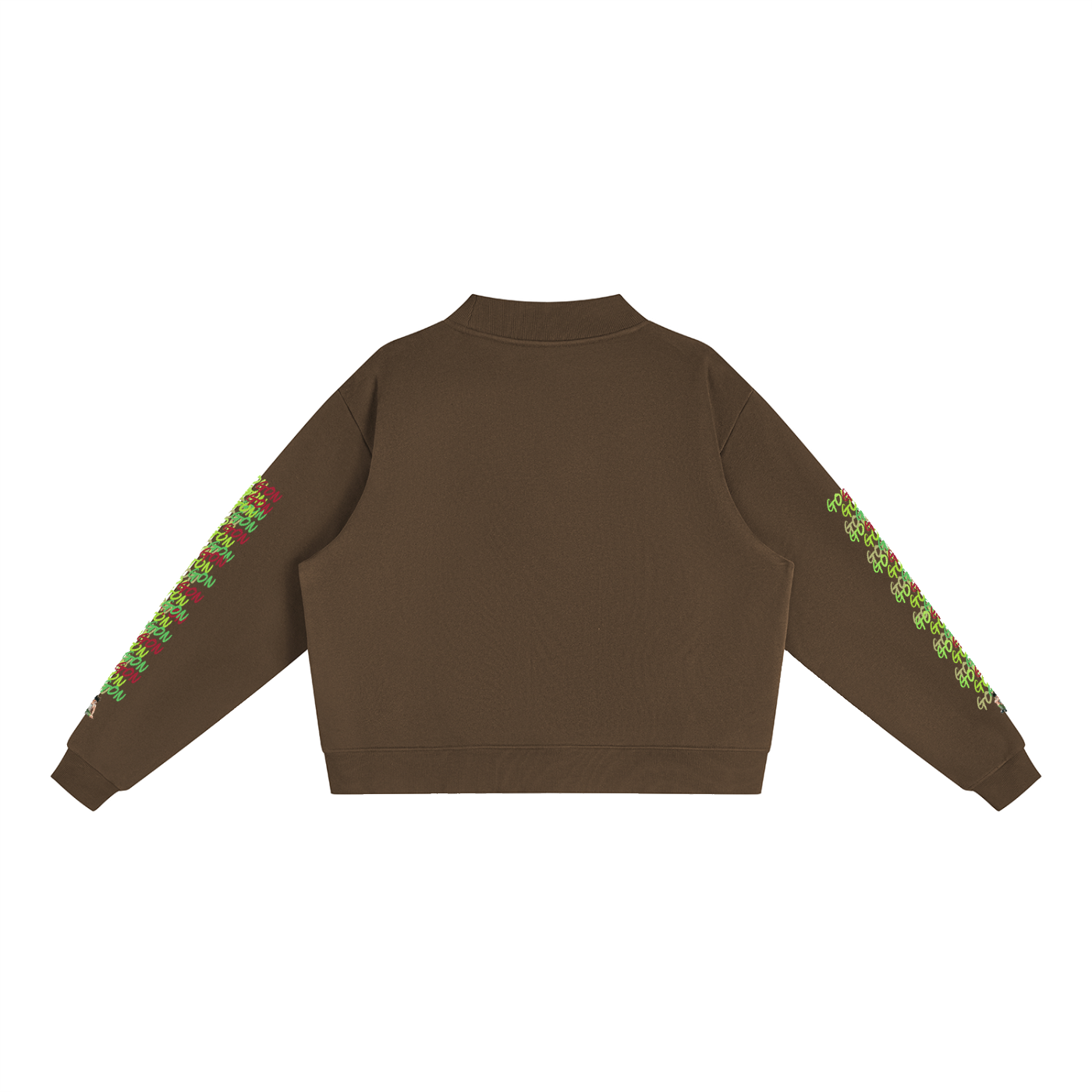Essential Gon HxH Fleece Mock-Neck Crew Sweatshirt