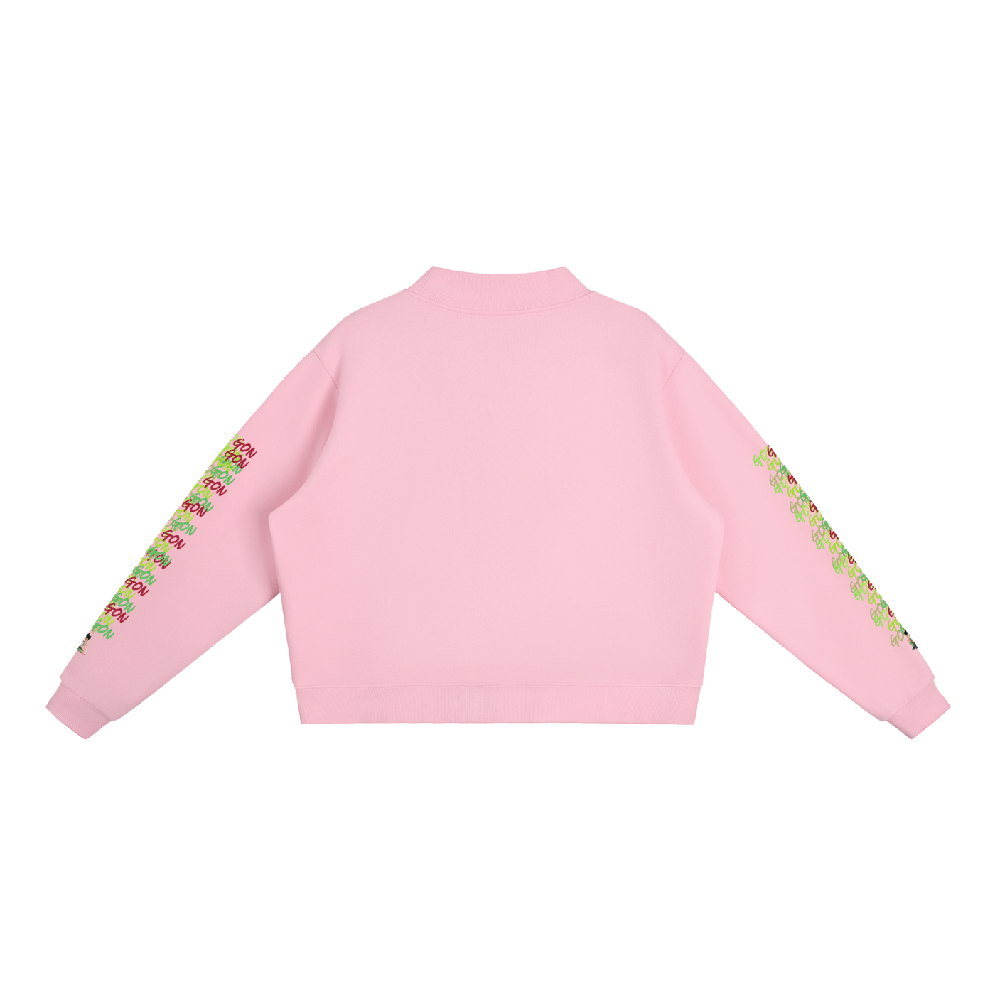 Essential Gon HxH Fleece Mock-Neck Crew Sweatshirt