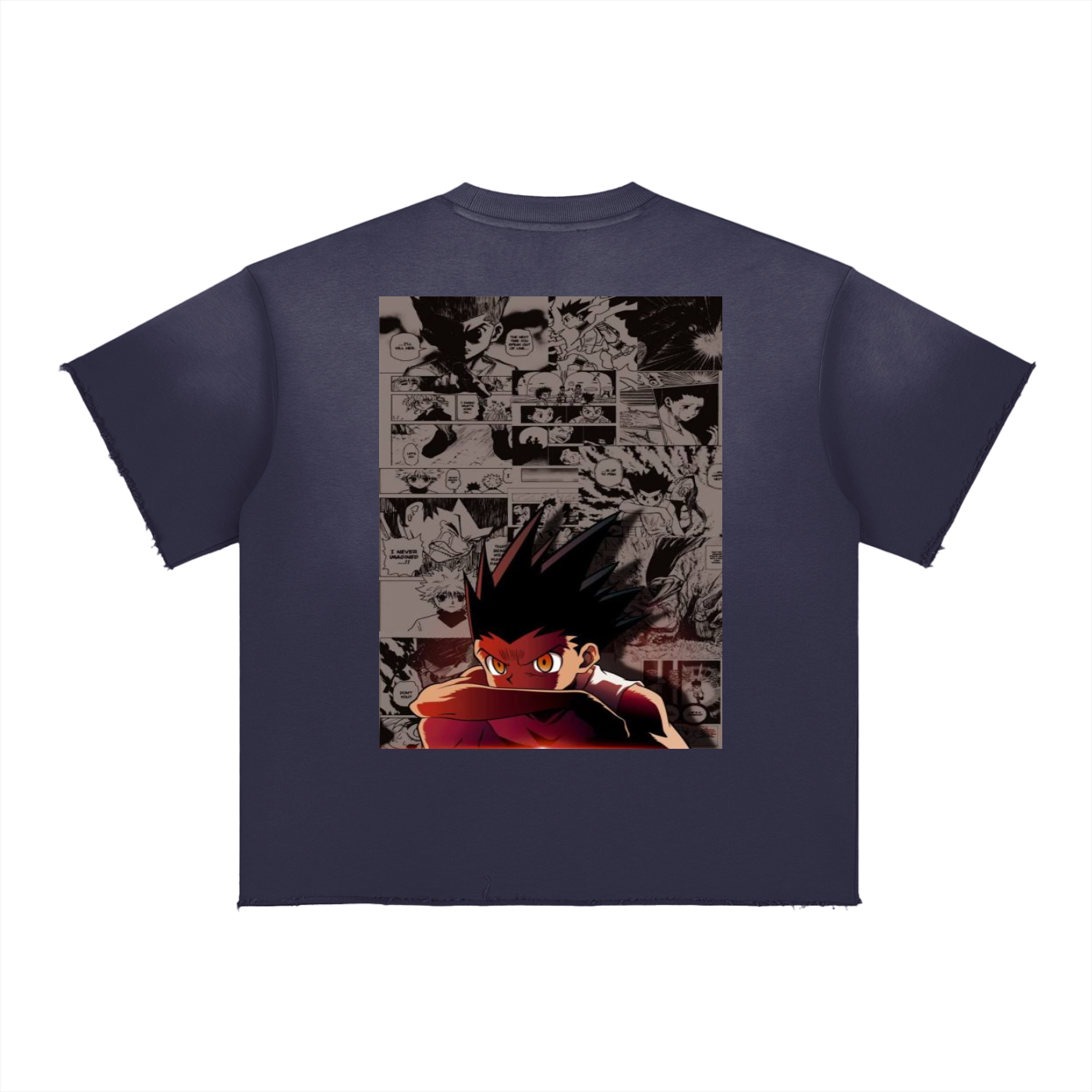 Sun Fade Raw Edge HunterxHunter T-Shirt