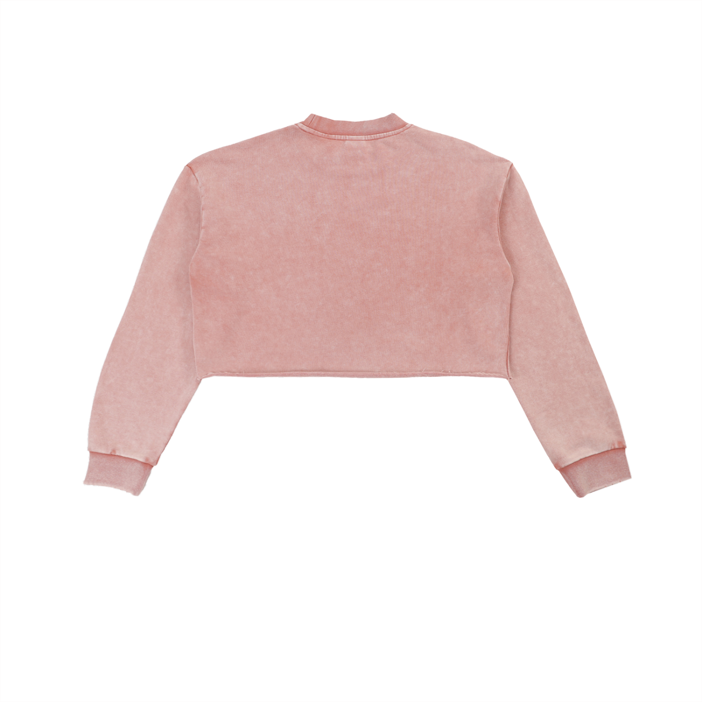 Snow Washed Gon HxH Raw Edge Women Cropped Sweatshirt