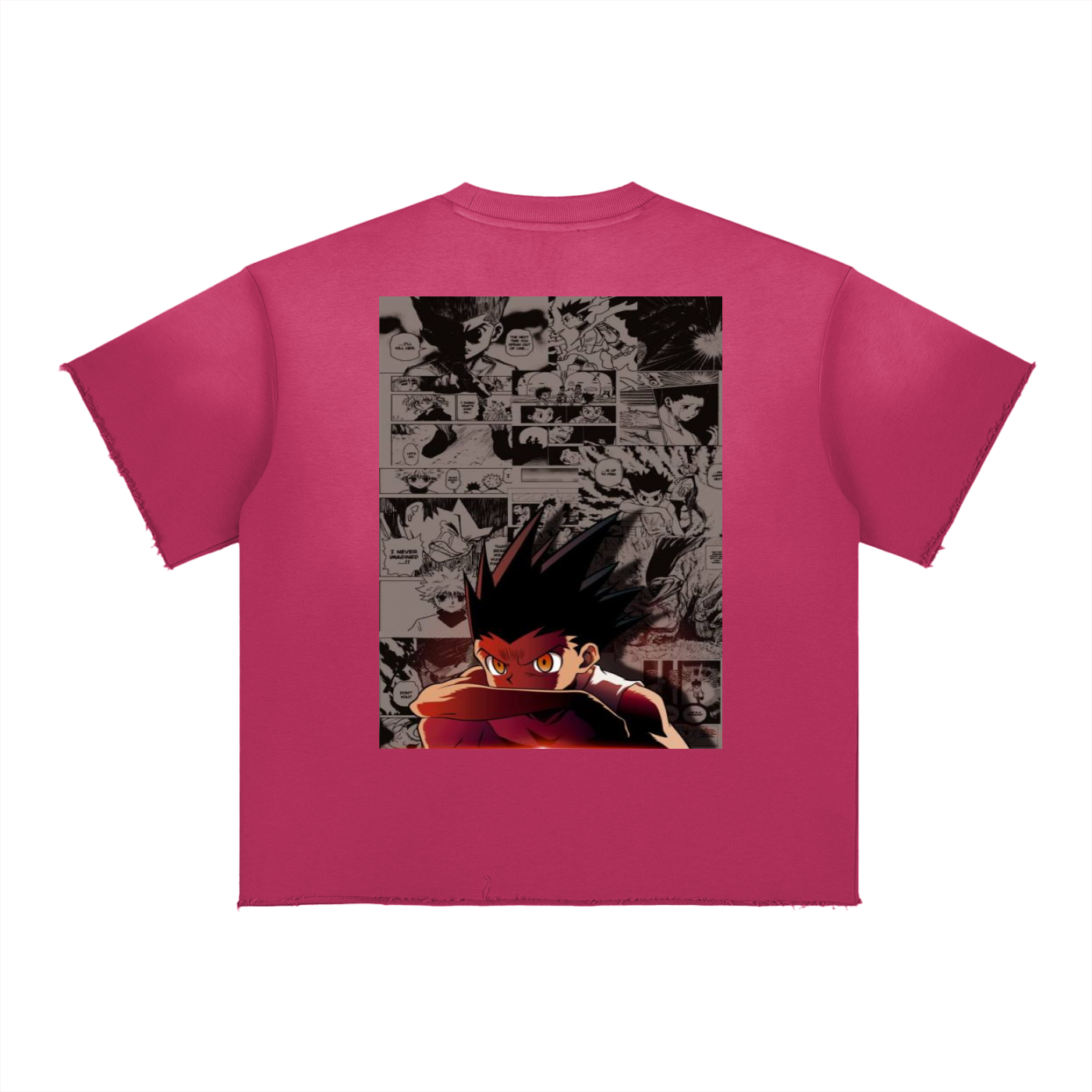 Sun Fade Raw Edge HunterxHunter T-Shirt
