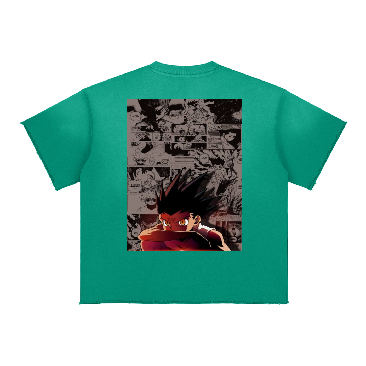 Sun Fade Raw Edge HunterxHunter T-Shirt