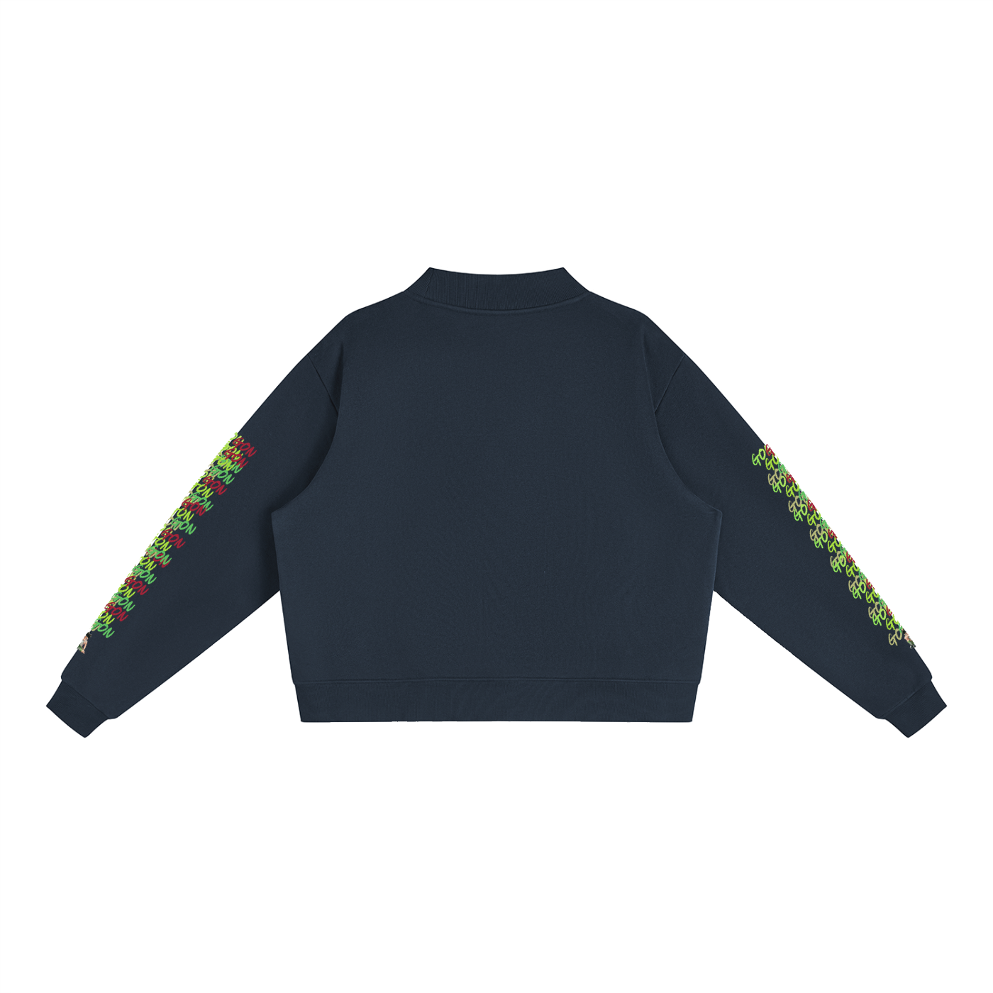 Essential Gon HxH Fleece Mock-Neck Crew Sweatshirt