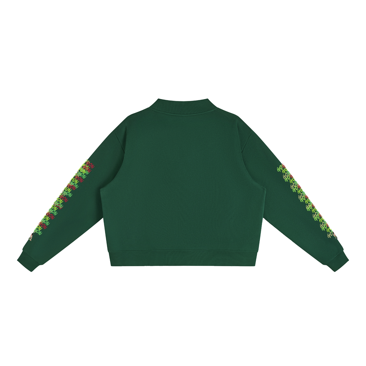 Essential Gon HxH Fleece Mock-Neck Crew Sweatshirt